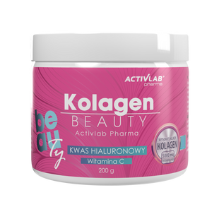 Activlab Kolagen Beauty – 200 g | Malinowo-truskawkowy smak