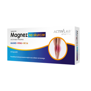 Activlab Magnez NA SKURCZE 60 kapsułek – Wsparcie w walce ze skurczami mięśni