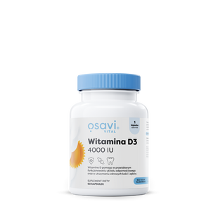 Vitamin D3, 4000 IU - 60 capsules